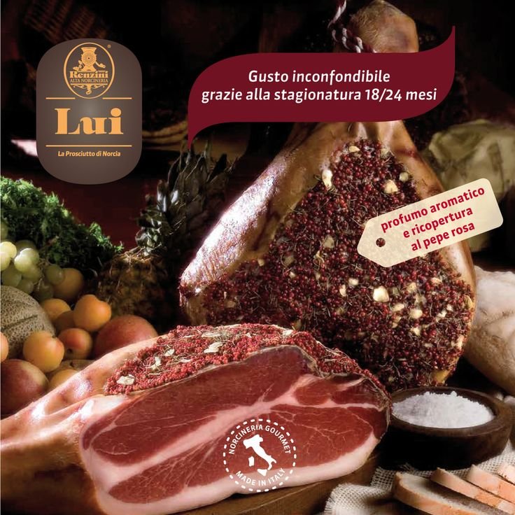 Prosciutto Crudo di Norcia D.O.P. stagionato 24 mesi